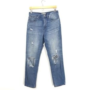 Madewell Perfect Vintage Jean Distressed High Rise